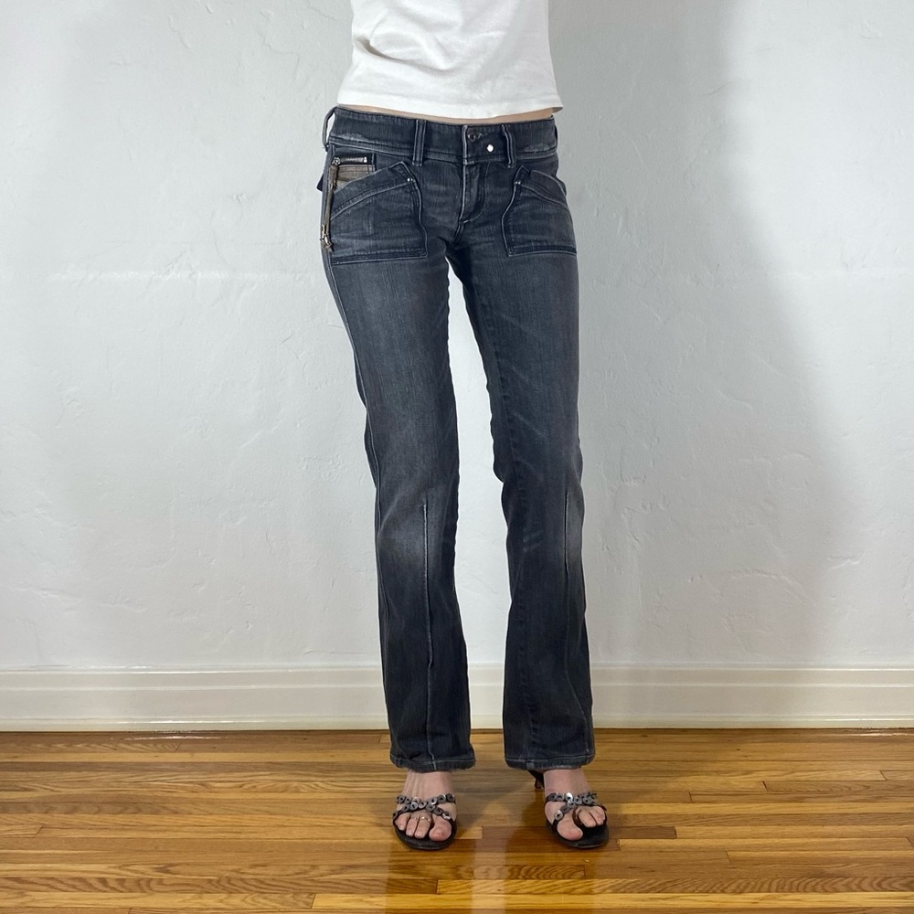 Diesel Women's Dark Gray Boot Cut Jeans